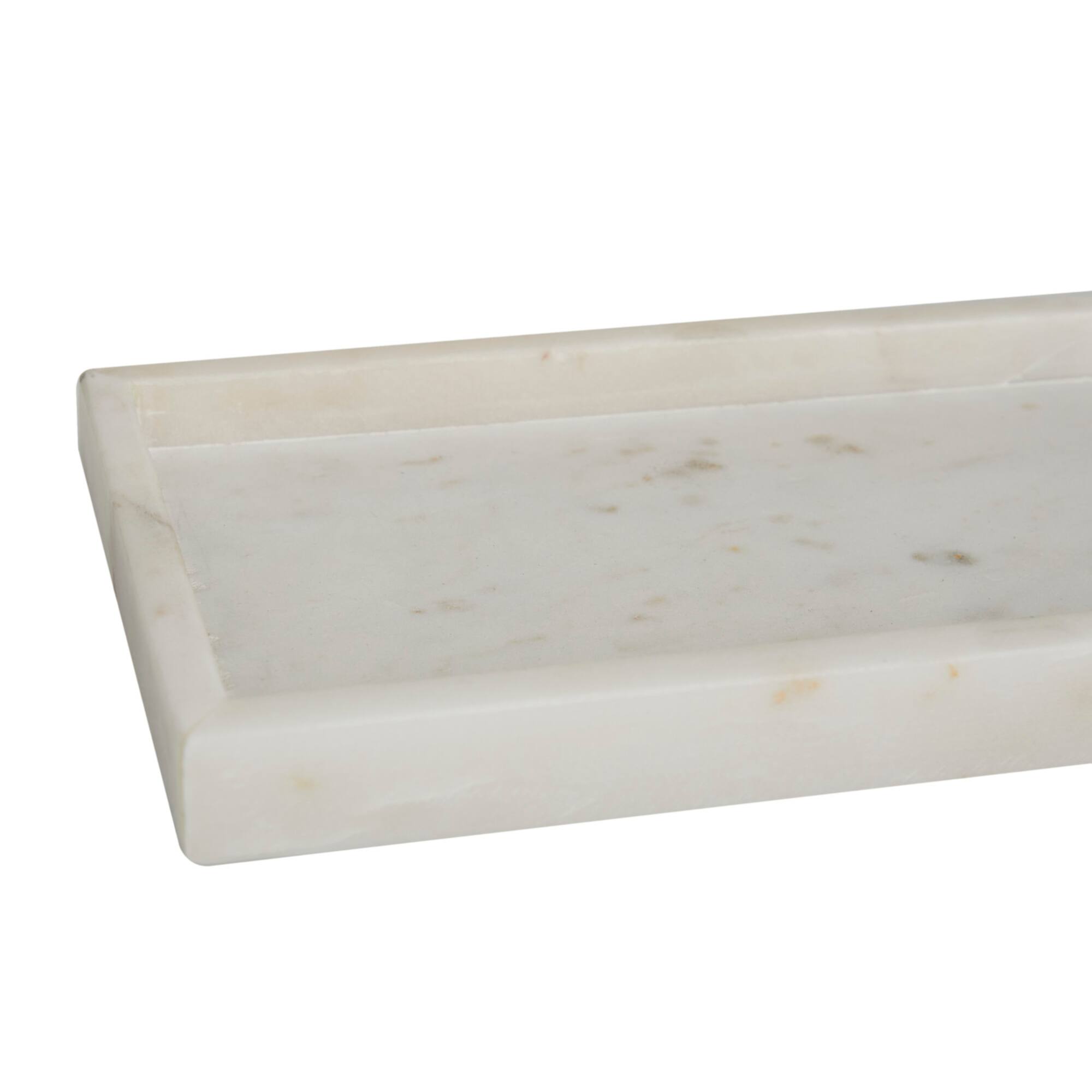 CosmoLiving by Cosmopolitan Marble Tray Set